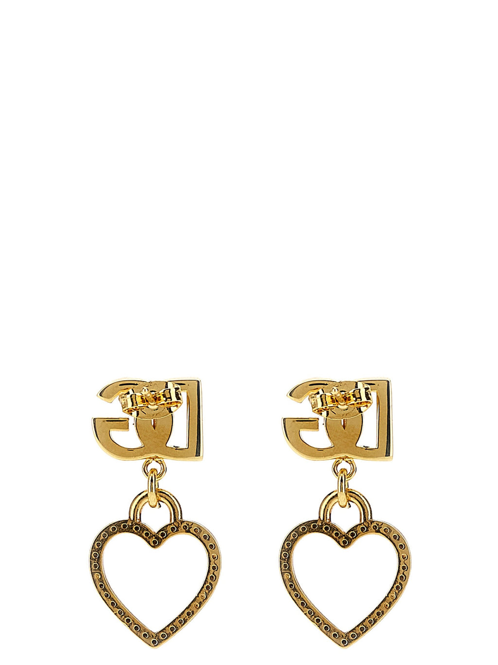 Dolce & Gabbana Gold Brass Earrings