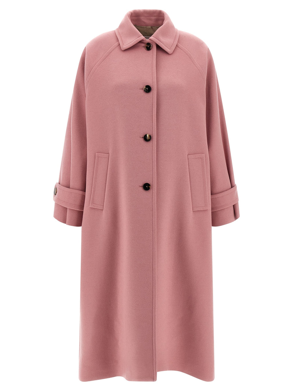 Alberto Biani Multicolor Virgin Wool Coat