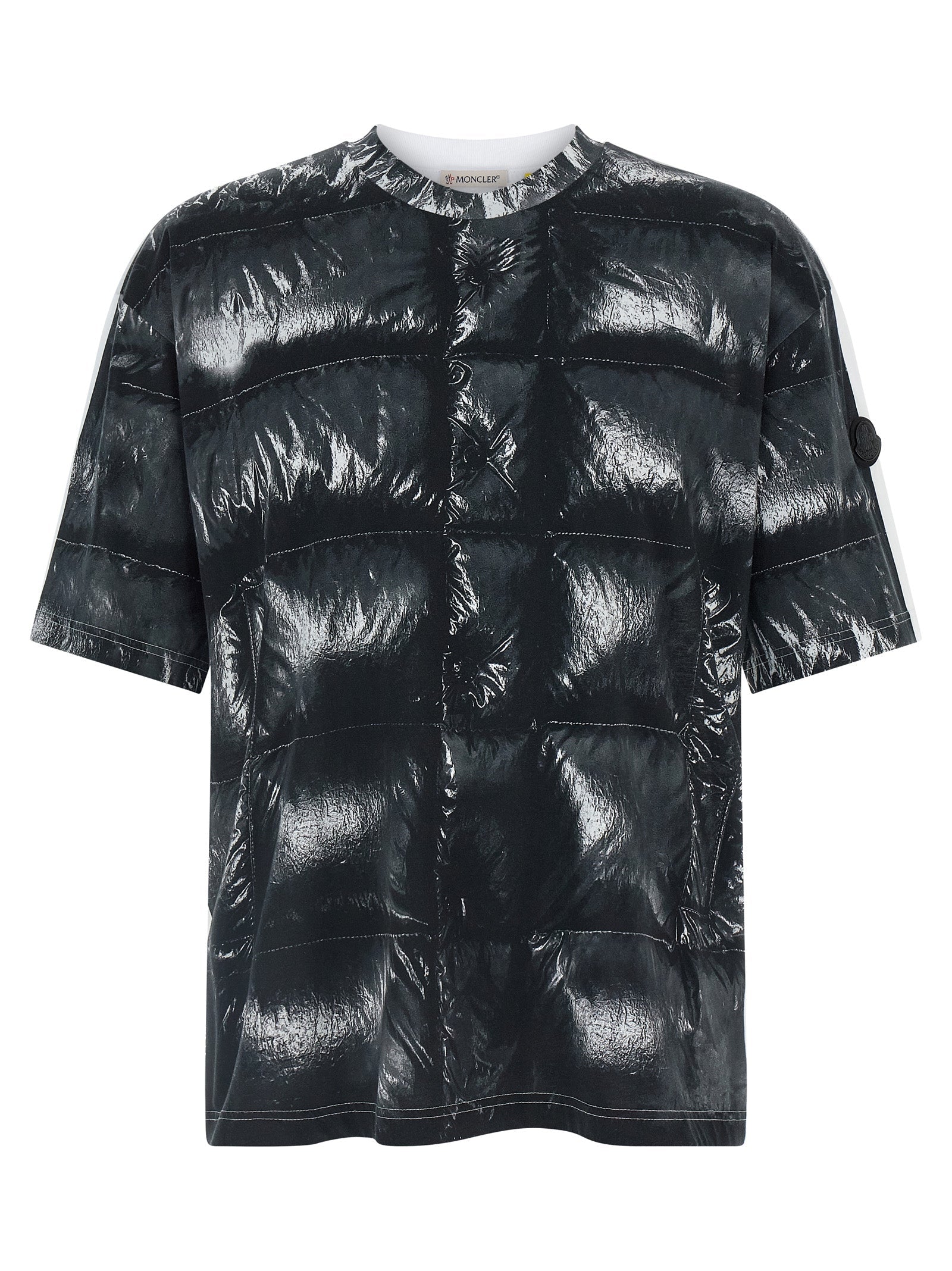 MONCLER GENIUS Black Cotton T-Shirt