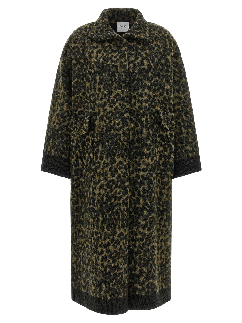 NUDE Bicolor Wool Coat