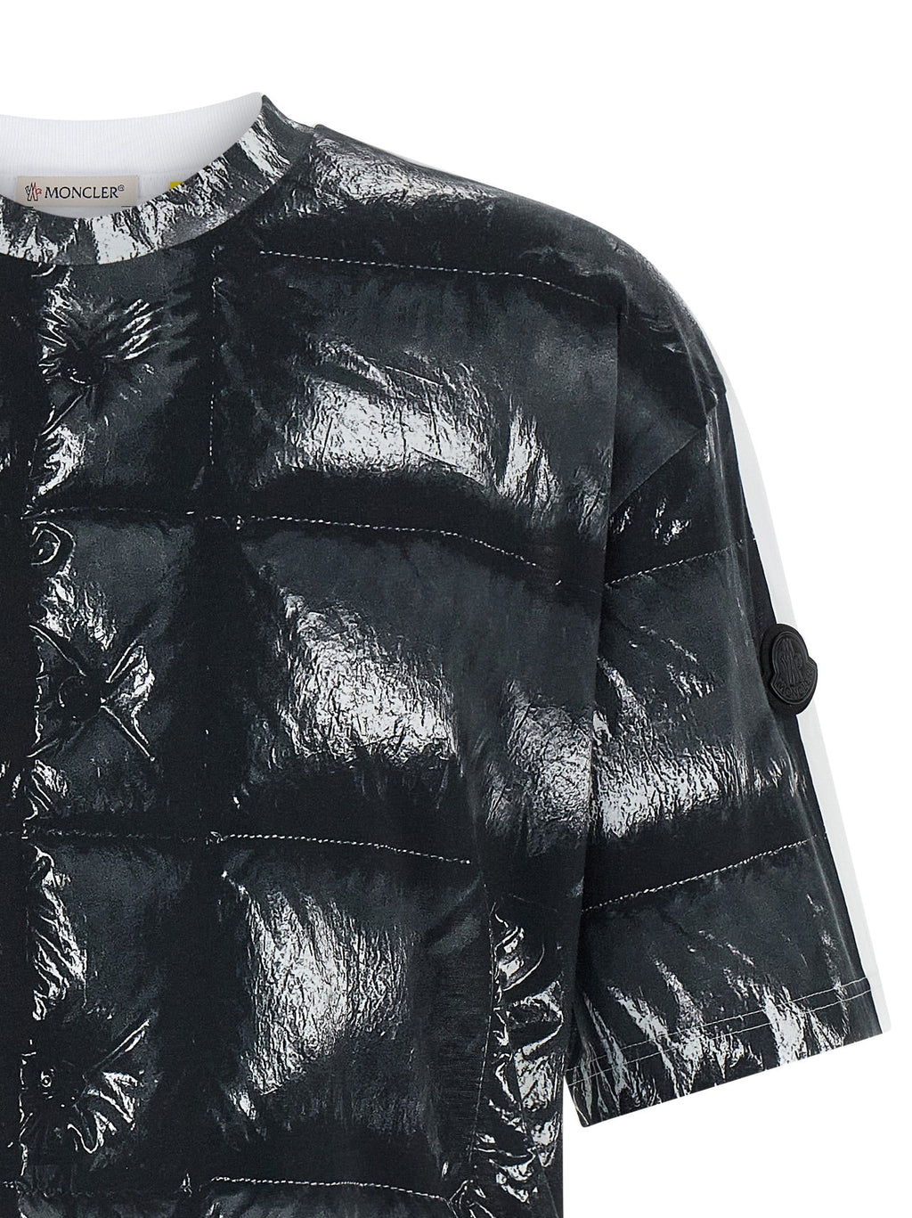 MONCLER GENIUS Black Cotton T-Shirt
