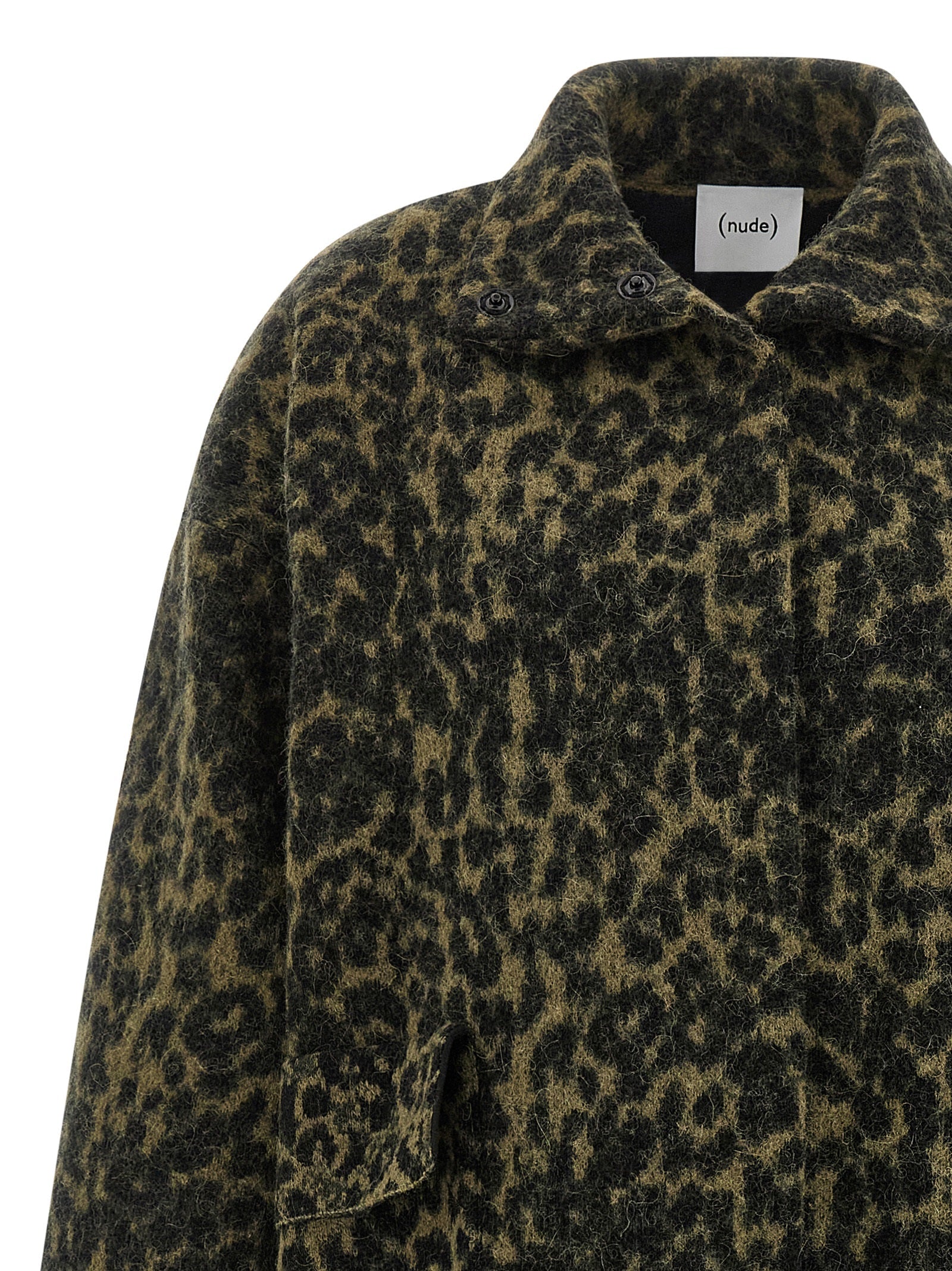 NUDE Bicolor Wool Coat
