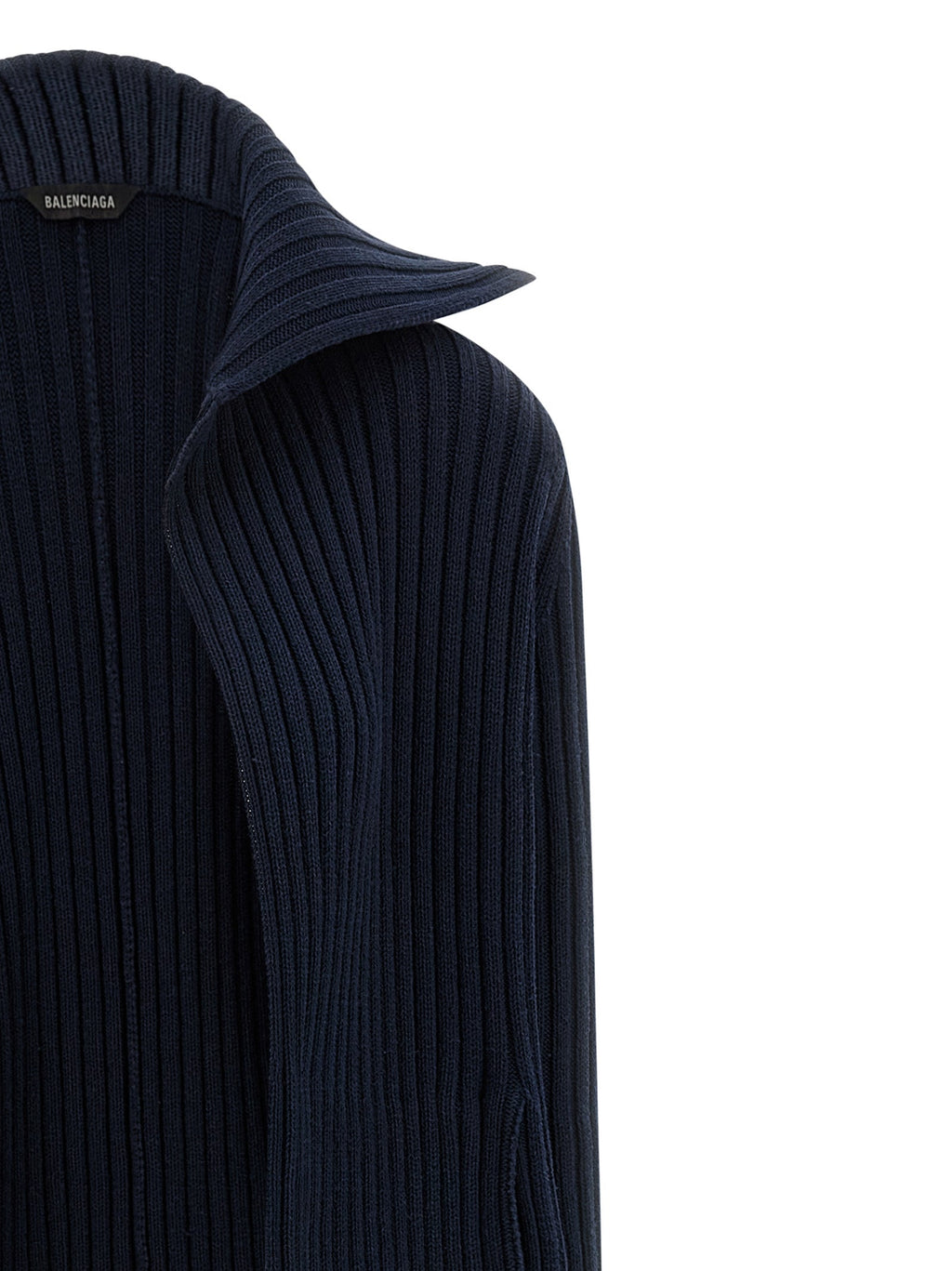 Balenciaga Blue Polyester Cardigan