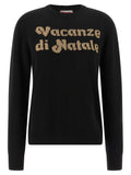 MC2 Saint Barth Black Wool Cardigan