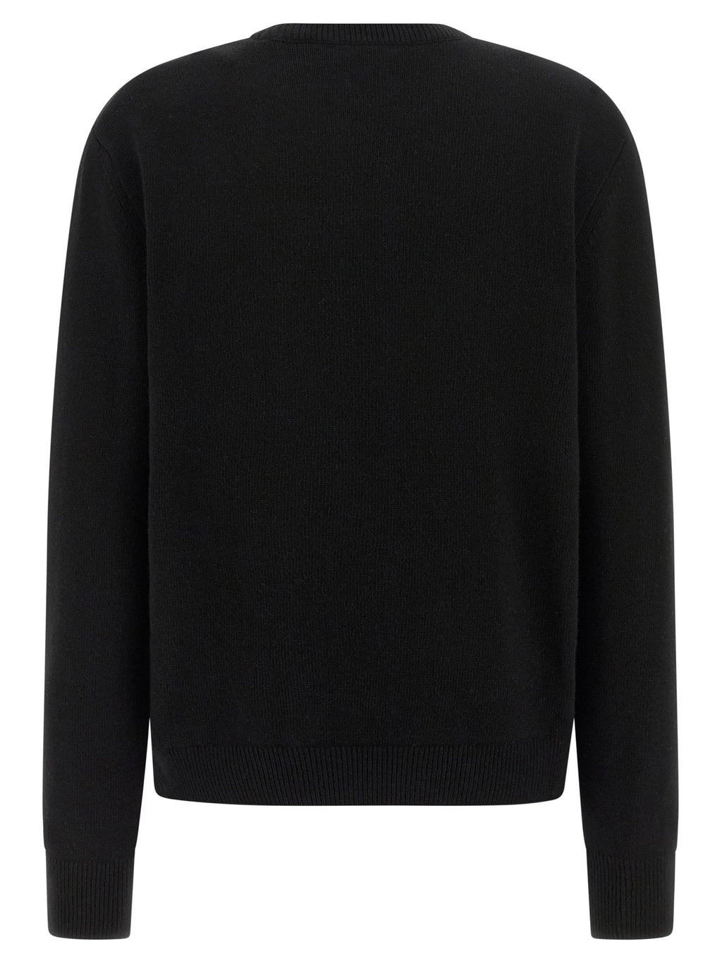 MC2 Saint Barth Black Wool Cardigan