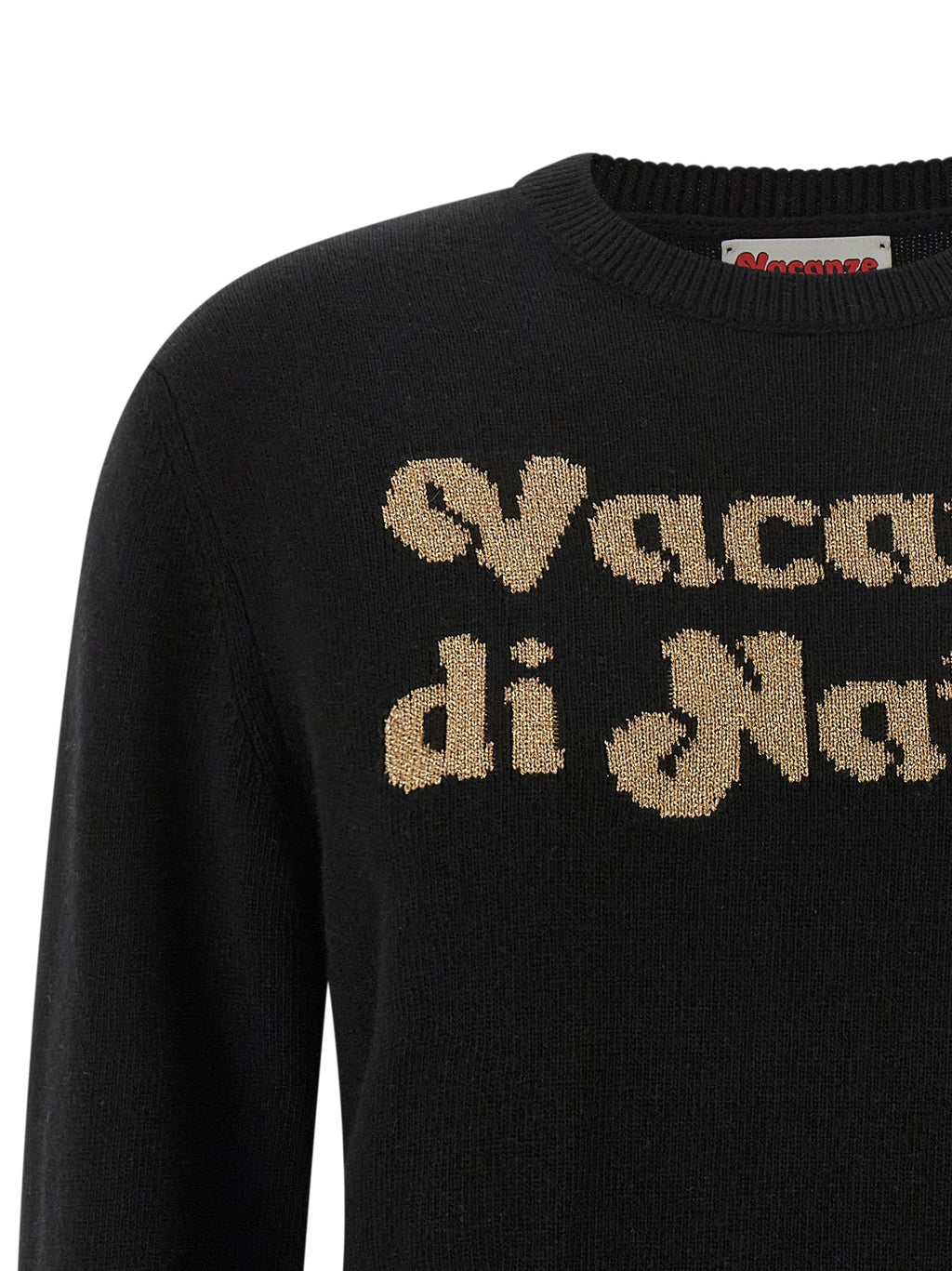MC2 Saint Barth Black Wool Cardigan