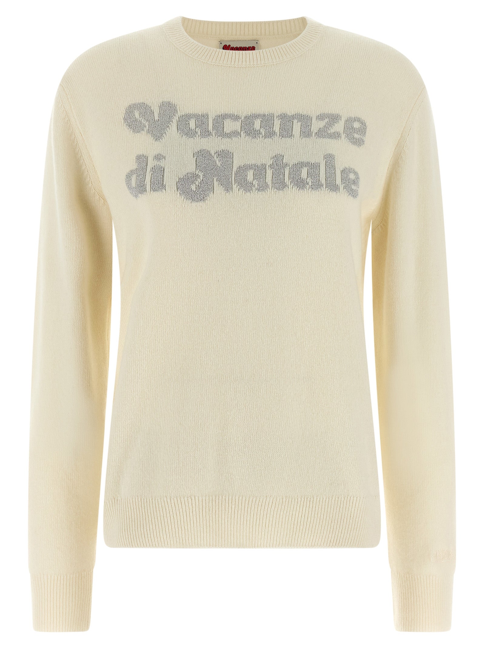 MC2 Saint Barth White Wool Cardigan
