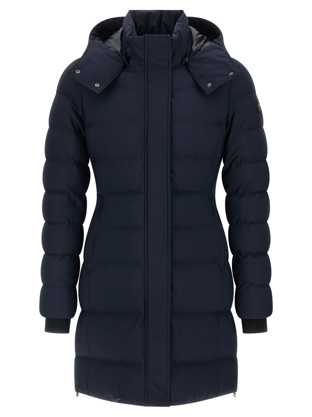 Moose Knuckles Blue Nylon Parka