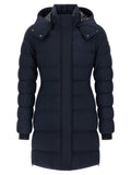 Moose Knuckles Blue Nylon Parka