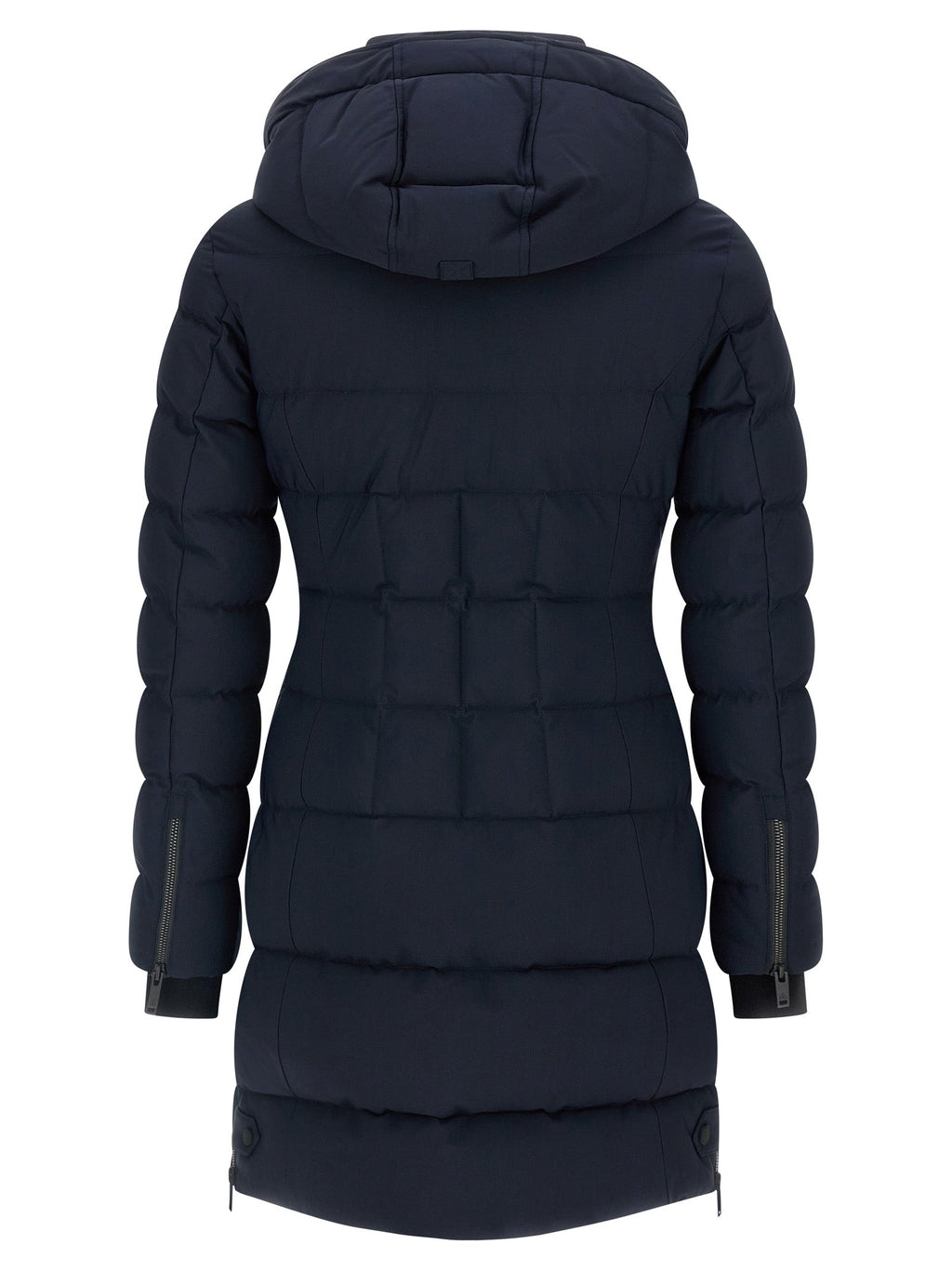 Moose Knuckles Blue Nylon Parka