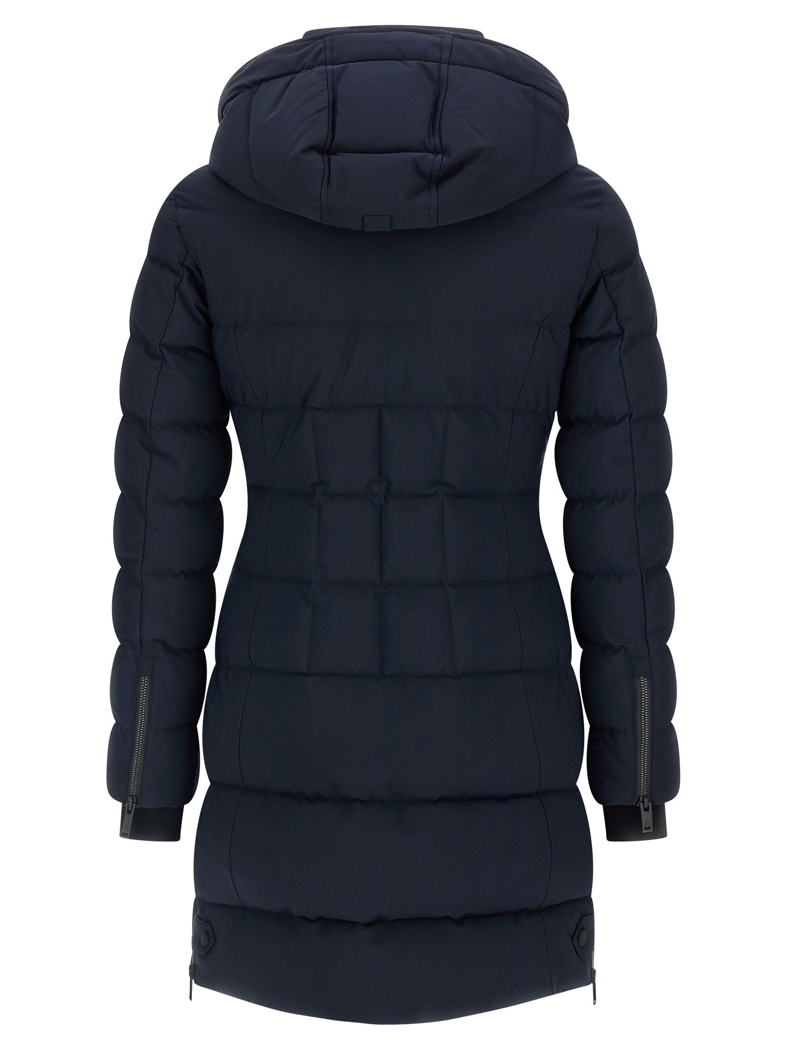 Moose Knuckles Blue Nylon Parka