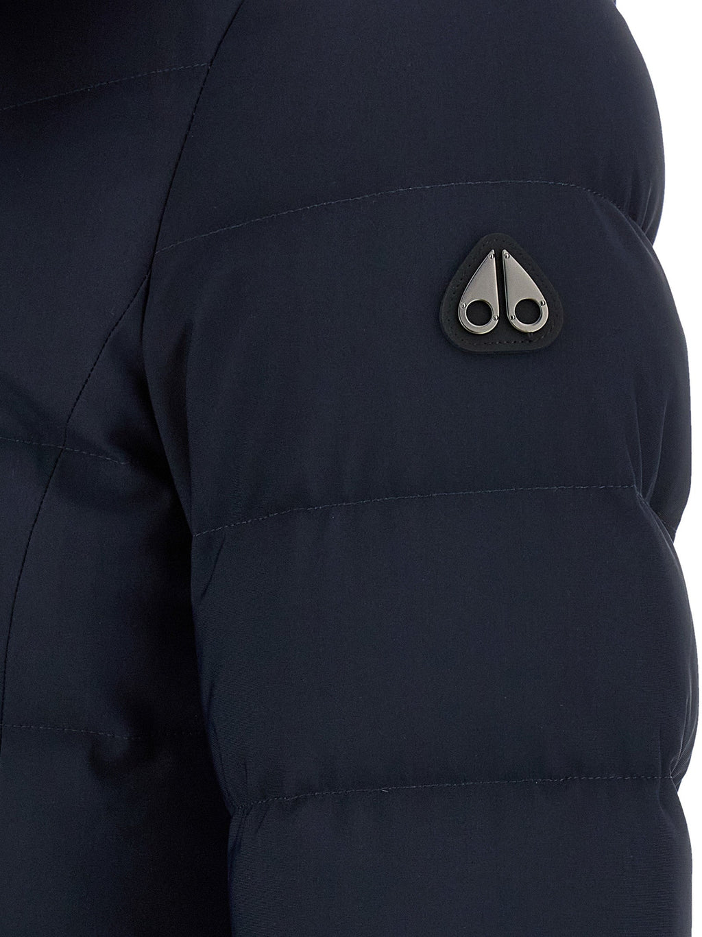 Moose Knuckles Blue Nylon Parka