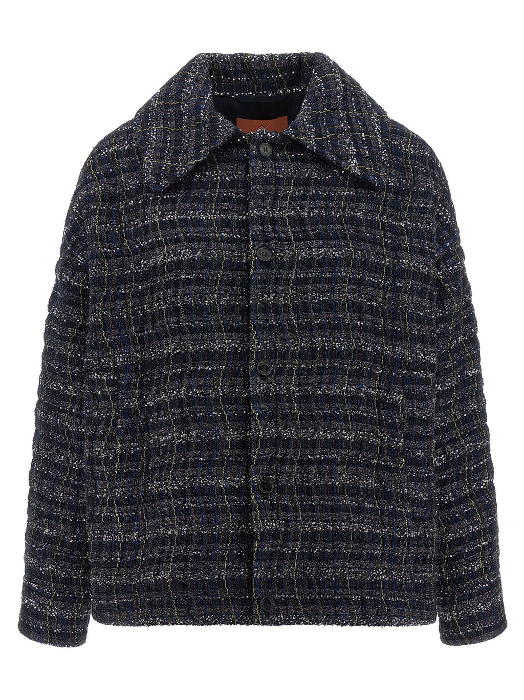 Missoni Blue Viscose Coat