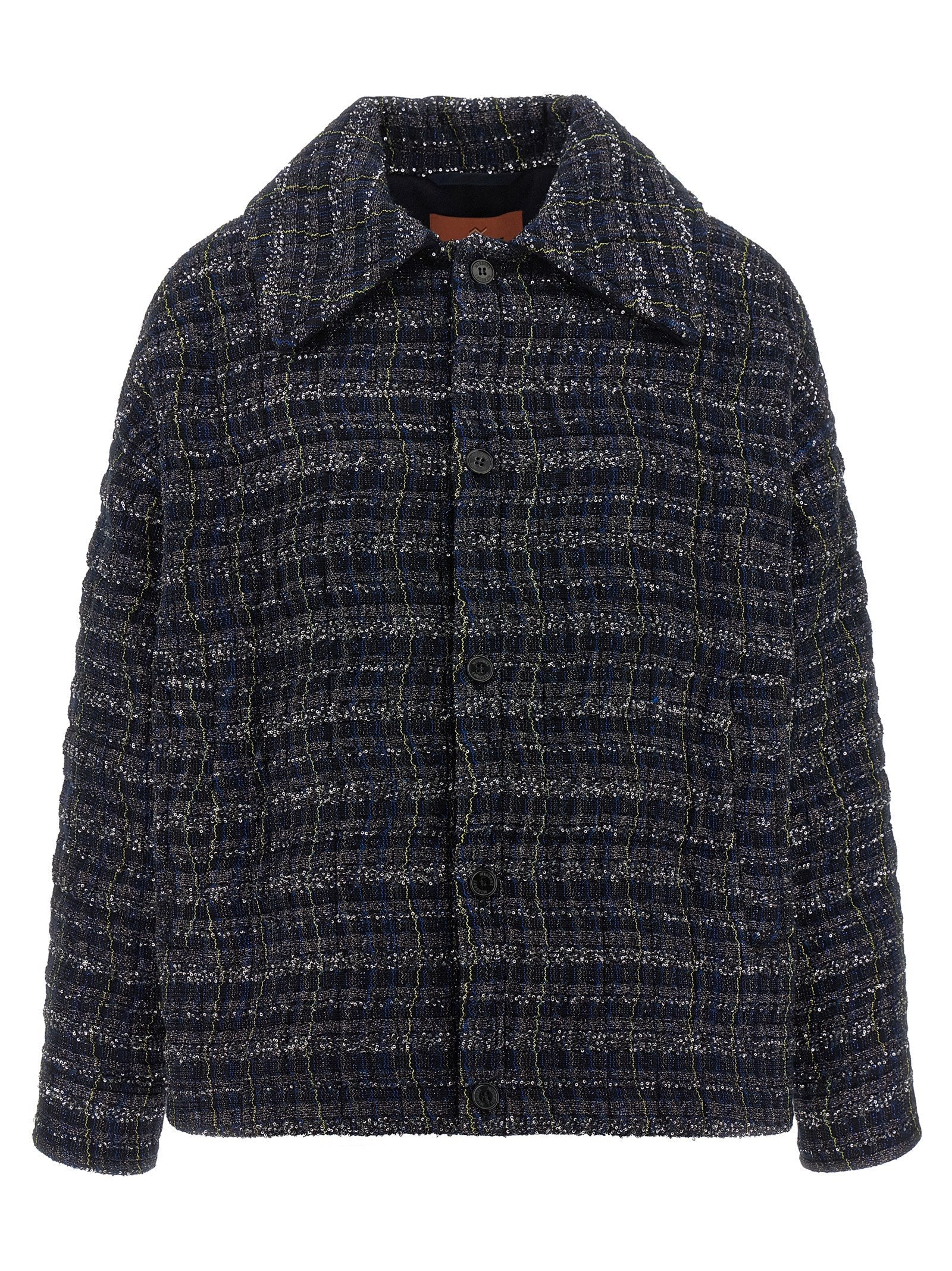 Missoni Blue Viscose Coat
