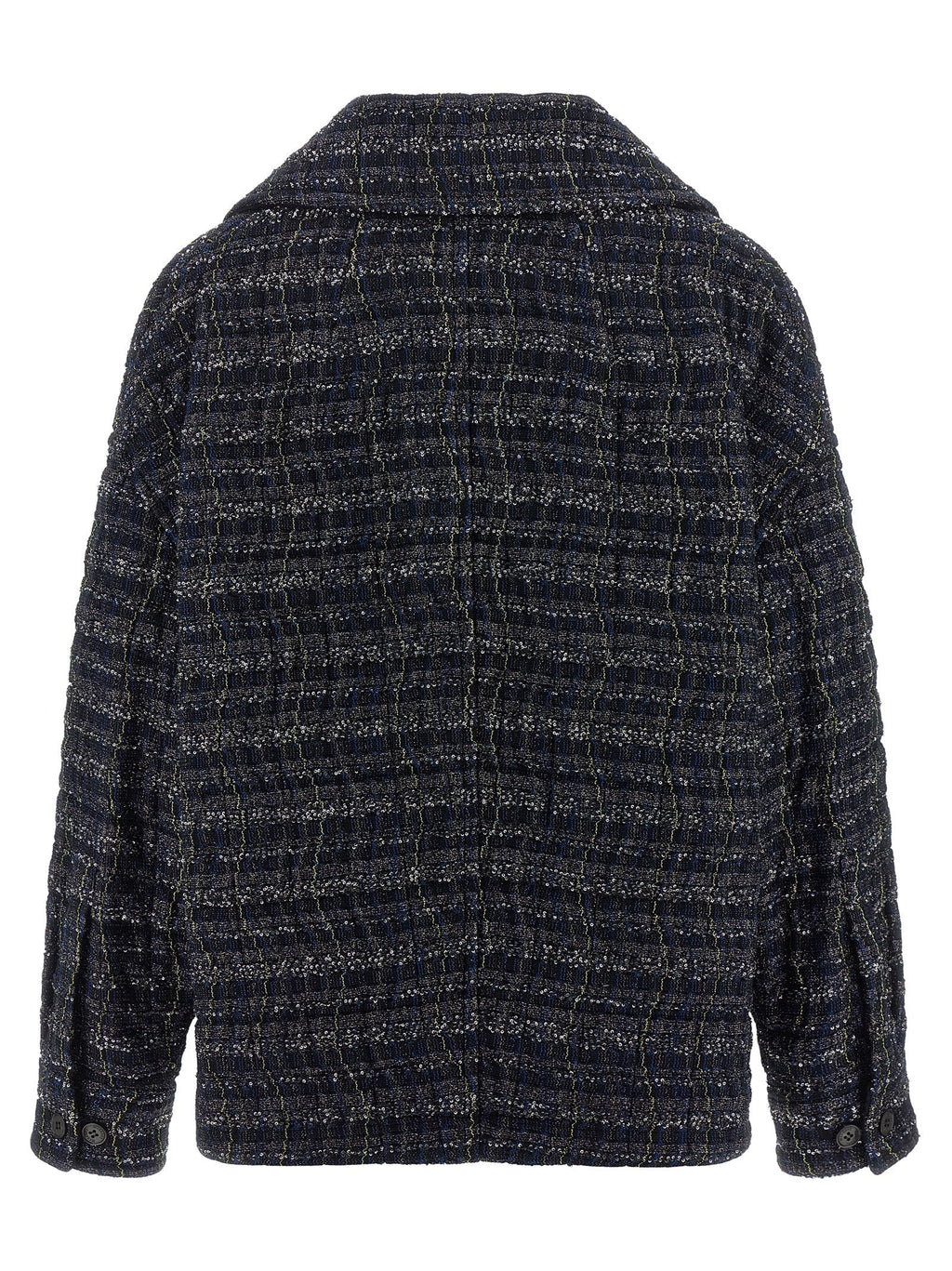 Missoni Blue Viscose Coat