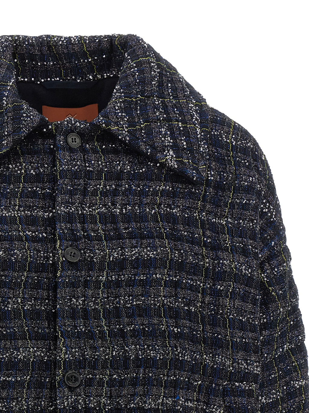 Missoni Blue Viscose Coat