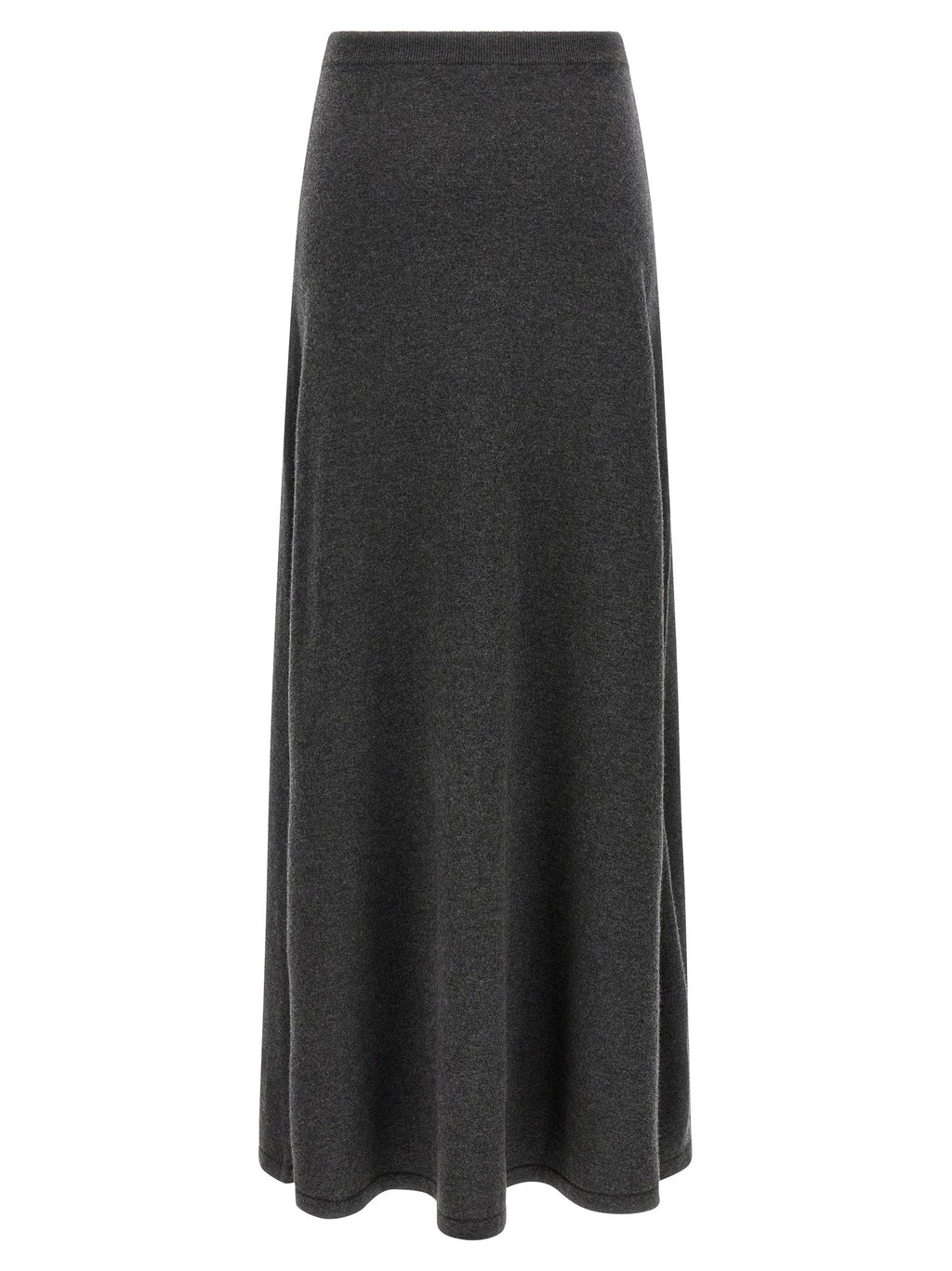 Balenciaga Gray Wool Mini Skirt