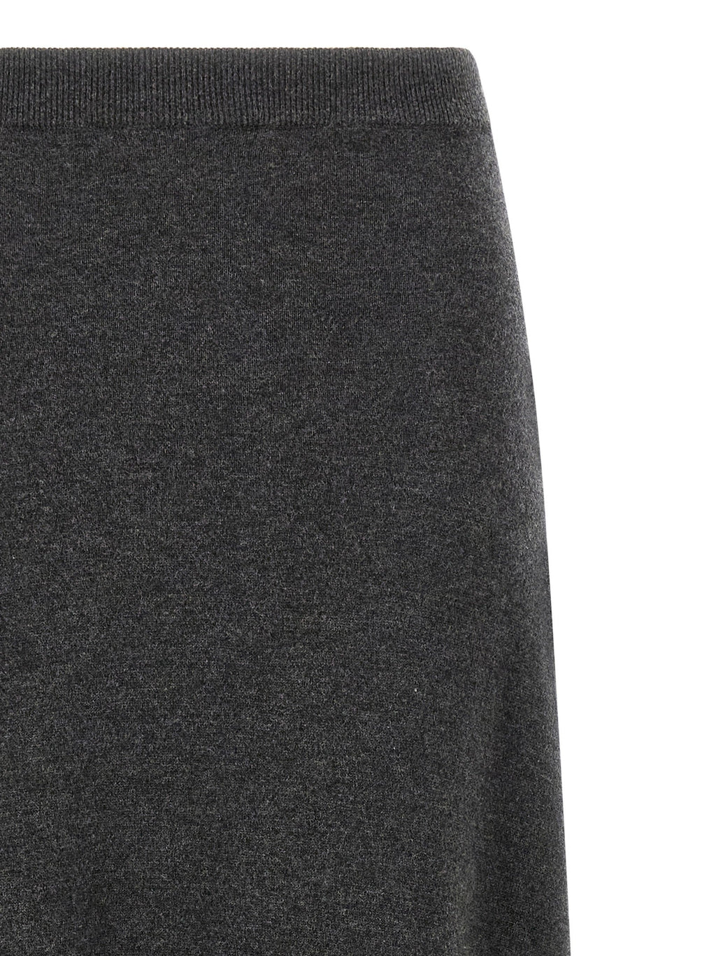 Balenciaga Gray Wool Mini Skirt