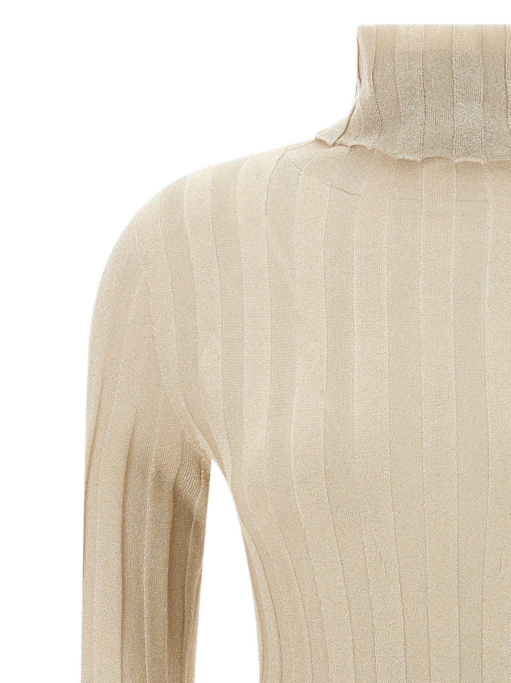 Fabiana Filippi Gold Viscose Cardigan