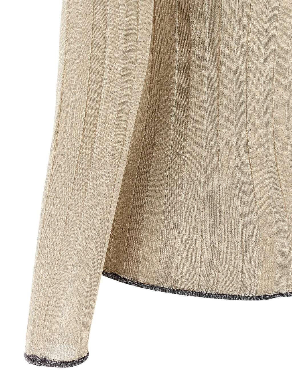 Fabiana Filippi Gold Viscose Cardigan