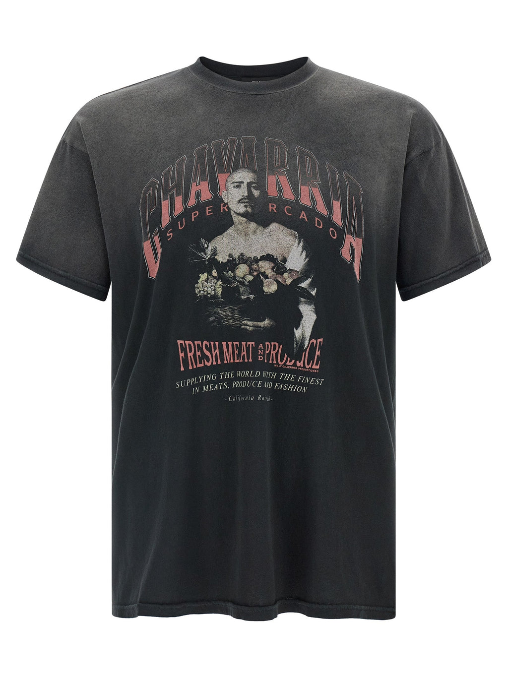 WILLY CHAVARRIA Black Cotton T-Shirt
