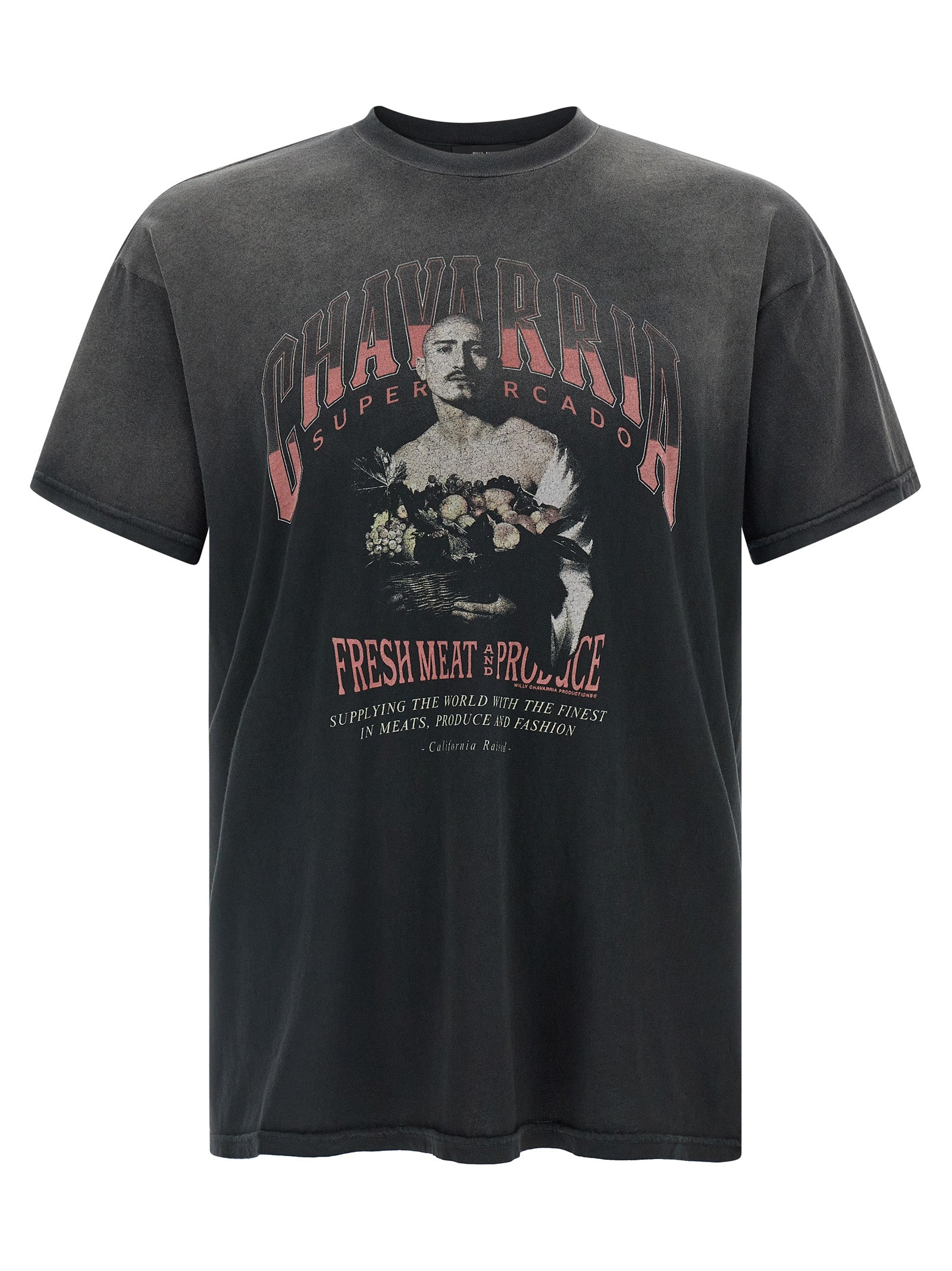 WILLY CHAVARRIA Black Cotton T-Shirt