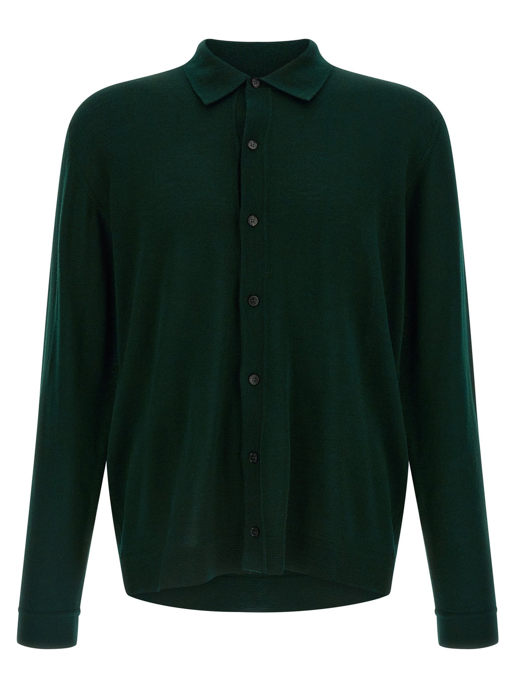 Roberto Collina Bicolor Merino Wool Cardigan