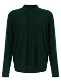 Roberto Collina Bicolor Merino Wool Cardigan