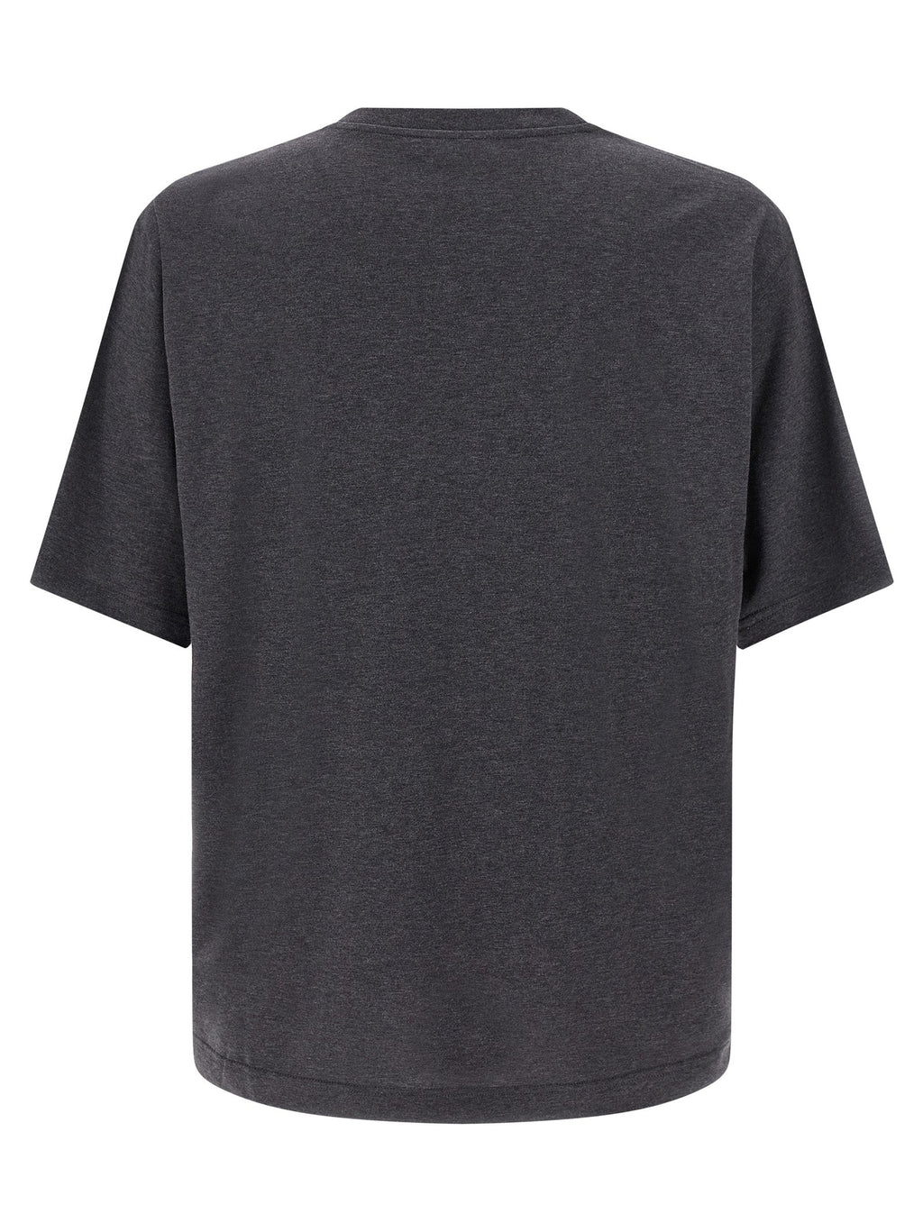 Dolce & Gabbana Gray Cotton T-Shirt