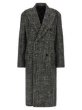 Dolce & Gabbana Bicolor Polyamide Coat