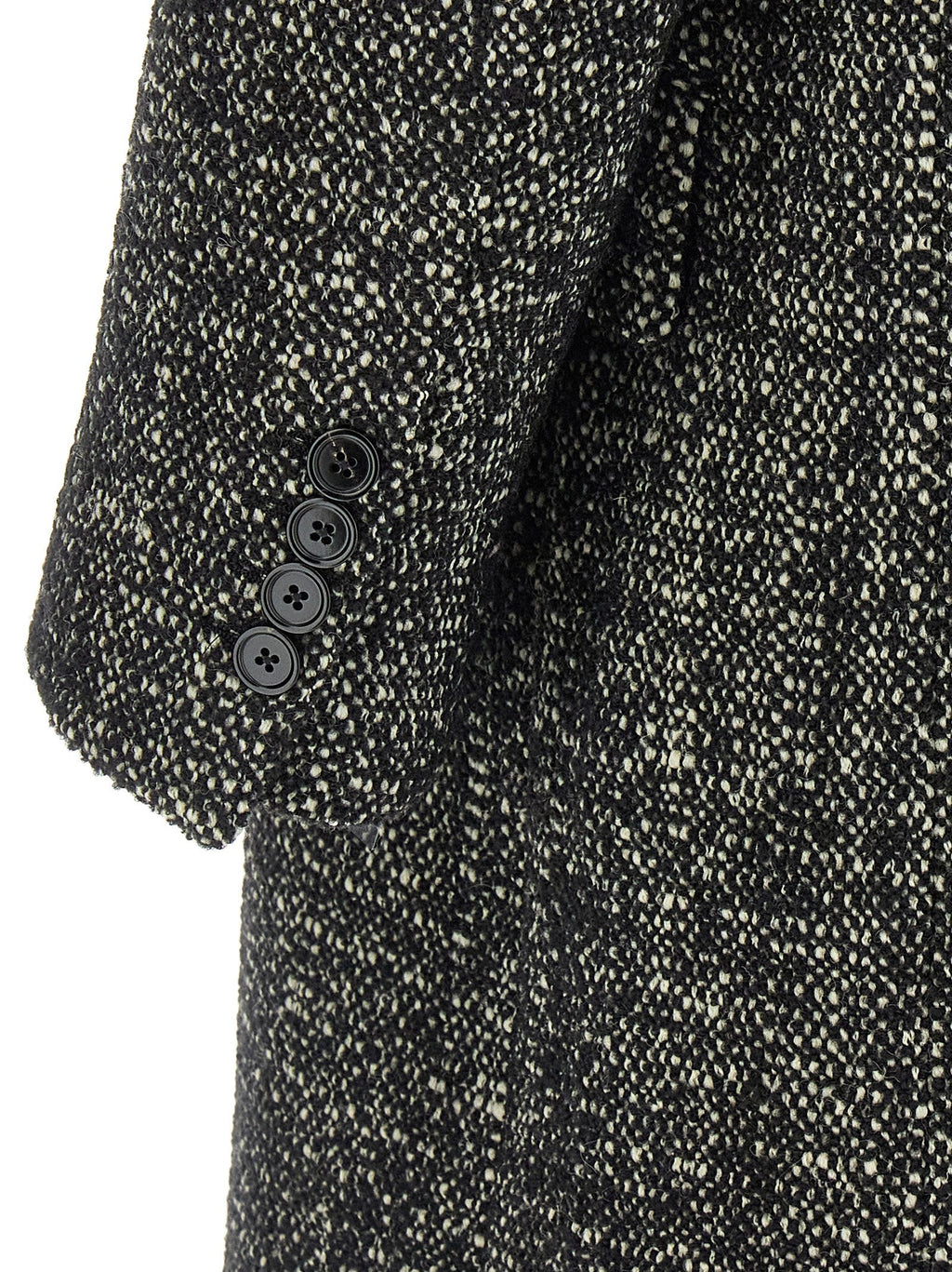 Dolce & Gabbana Bicolor Polyamide Coat