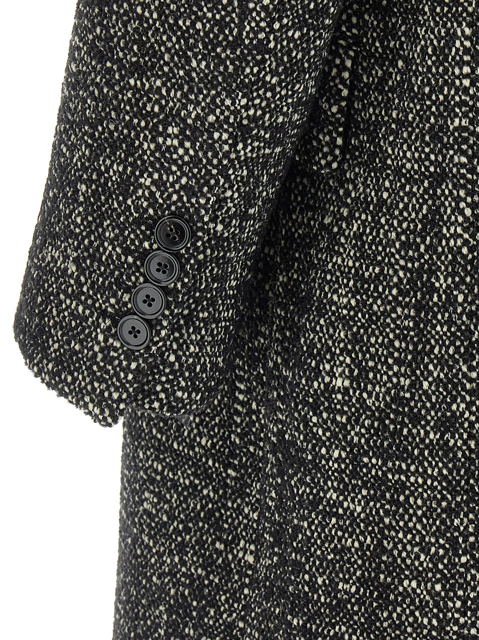 Dolce & Gabbana Bicolor Polyamide Coat