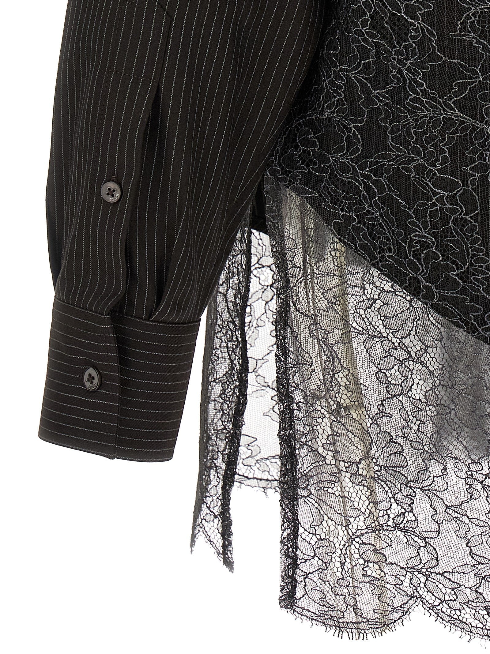Fendi Brown Virgin Wool Blouse