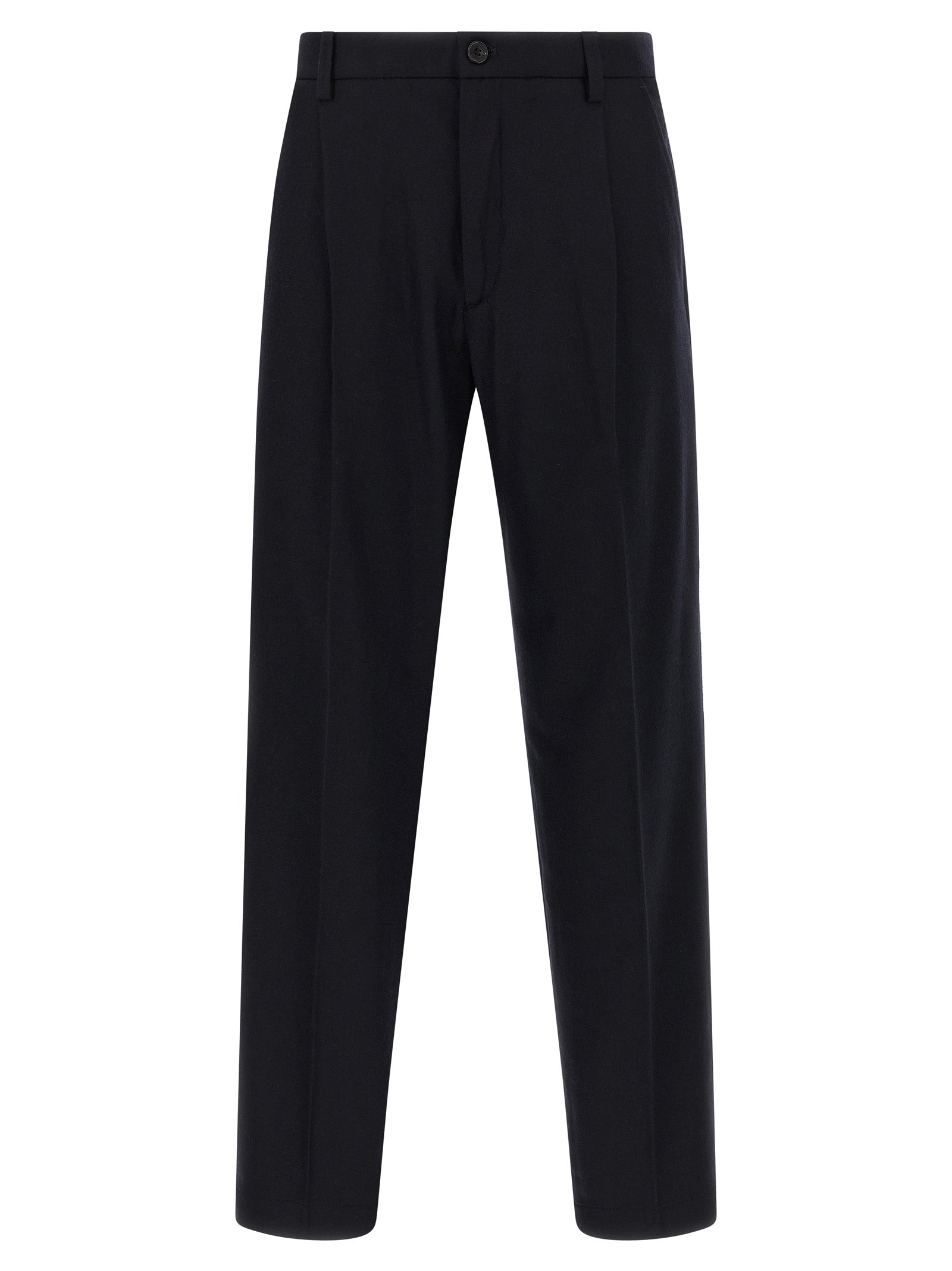 Department 5 Blue Wool Casual Pants