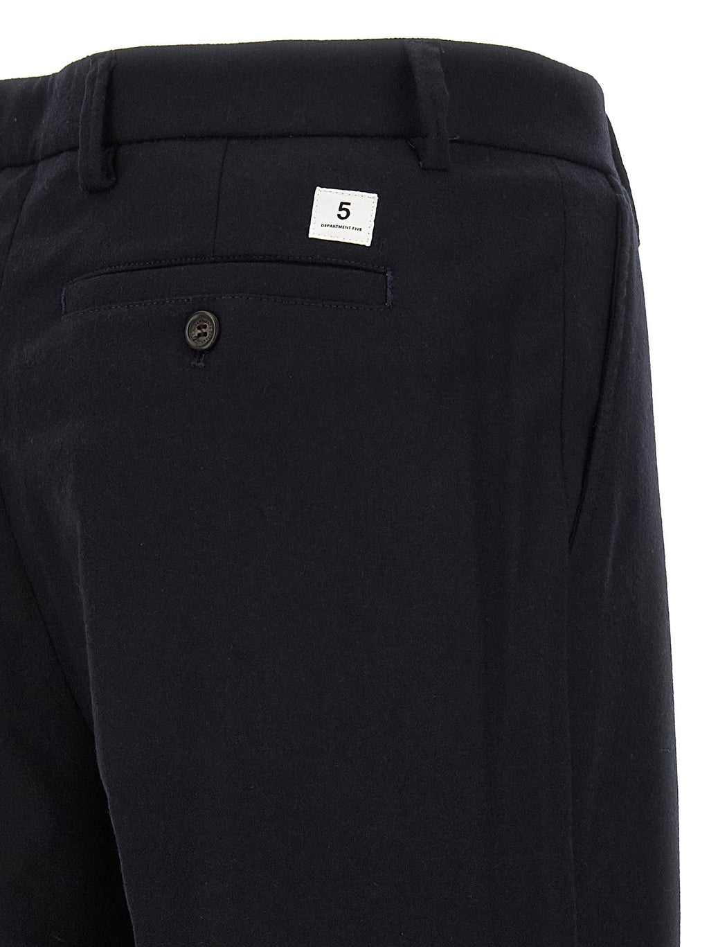 Department 5 Blue Wool Casual Pants