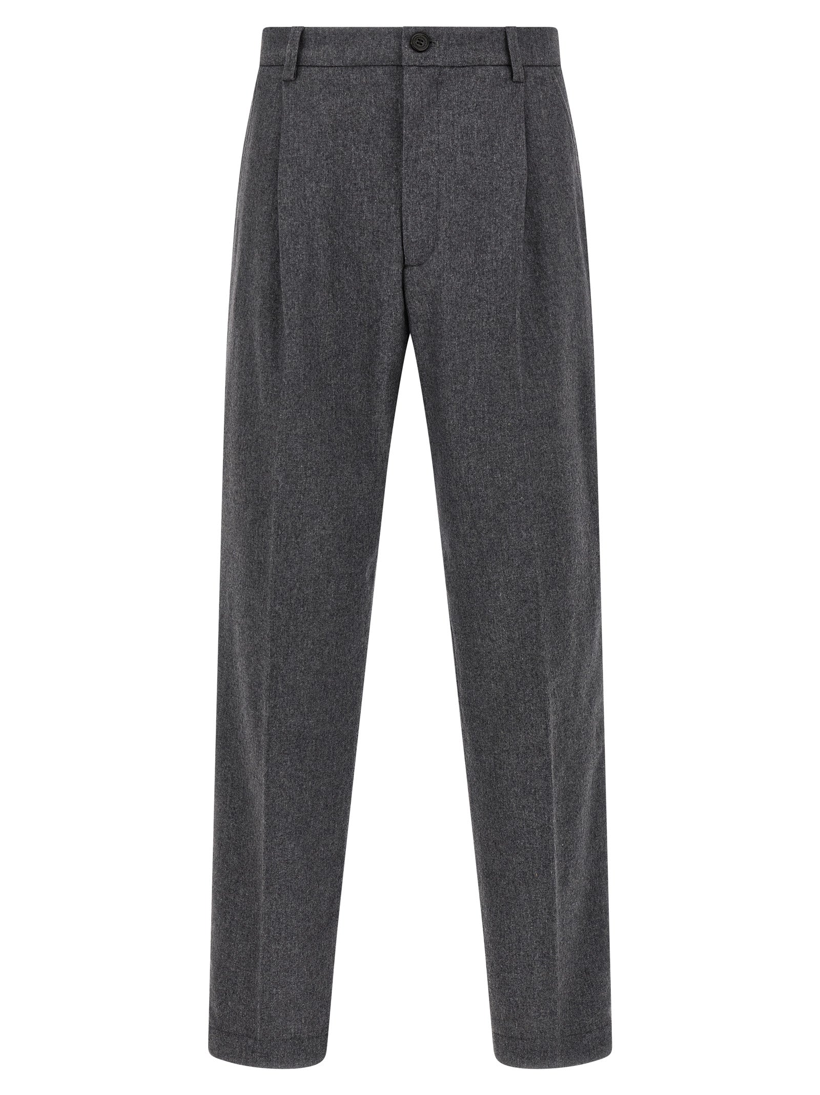 Department 5 Gray Wool Casual Pants
