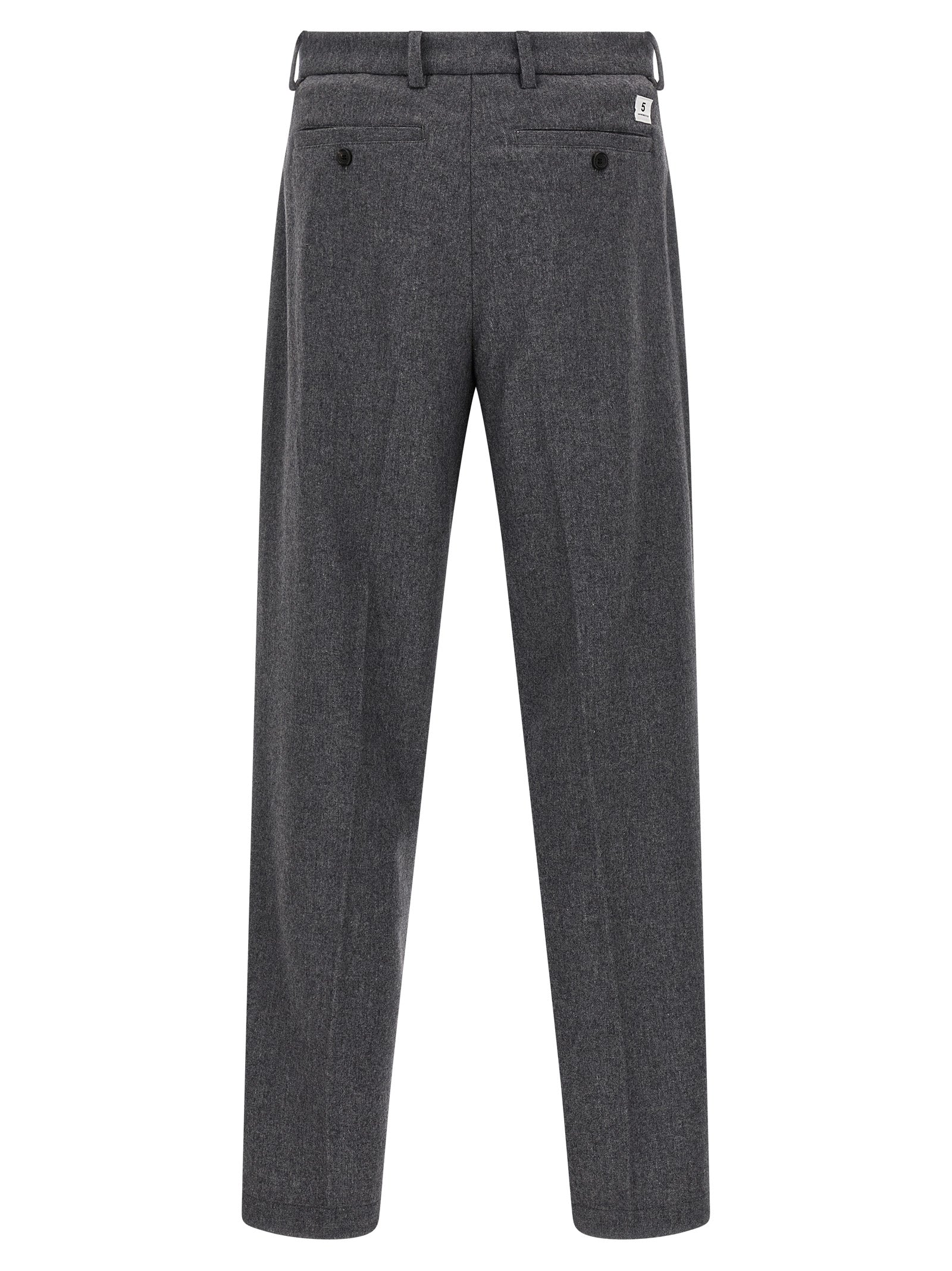 Department 5 Gray Wool Casual Pants