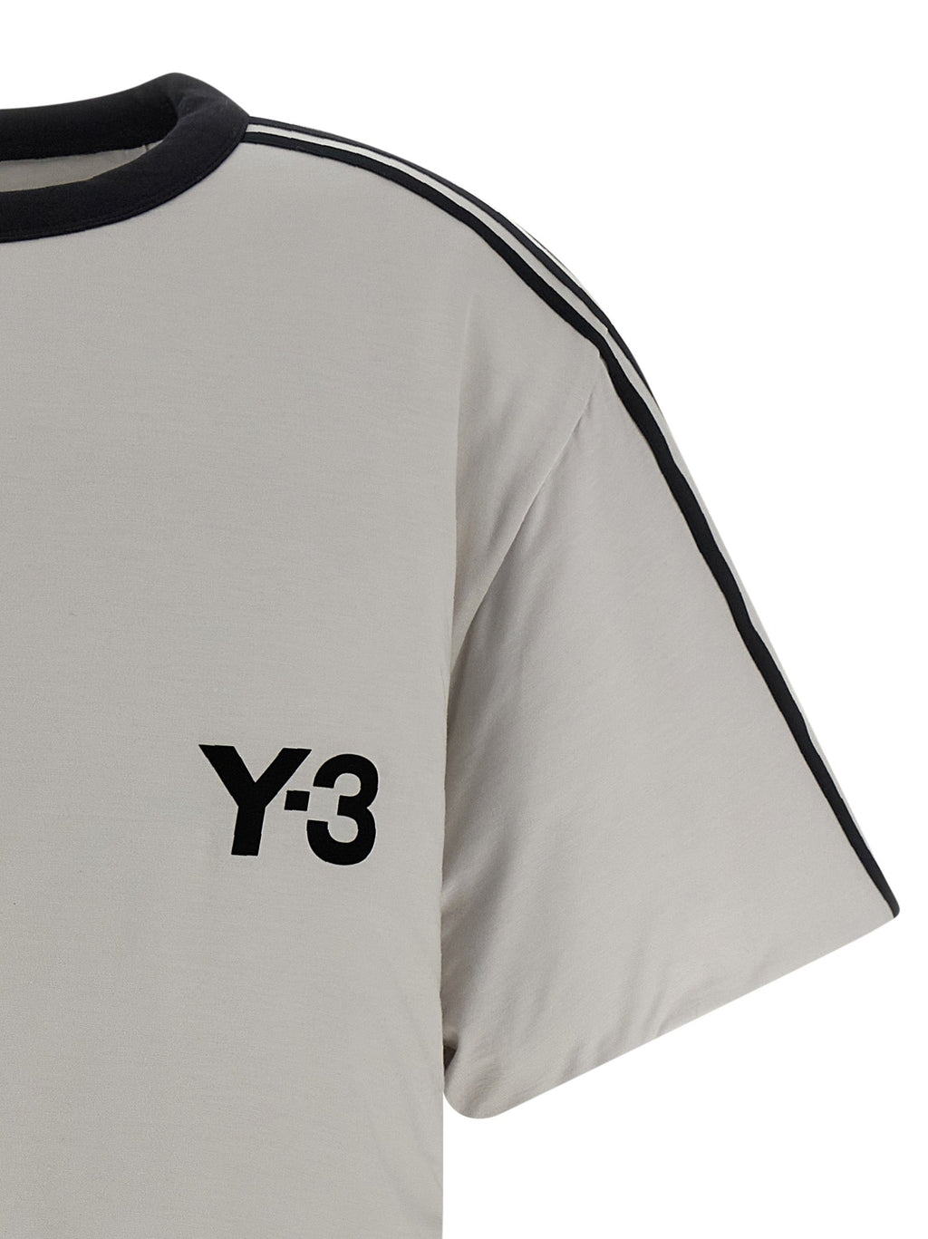 Y-3 Gray Lyocell T-Shirt