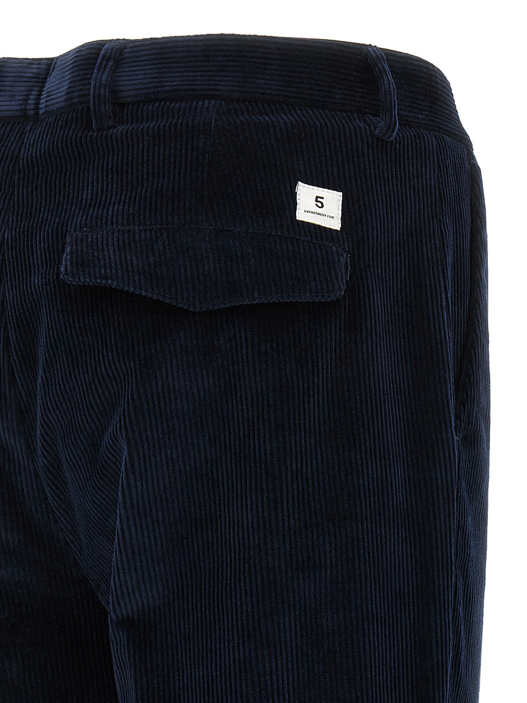 Department 5 Blue Cotton Casual Pants