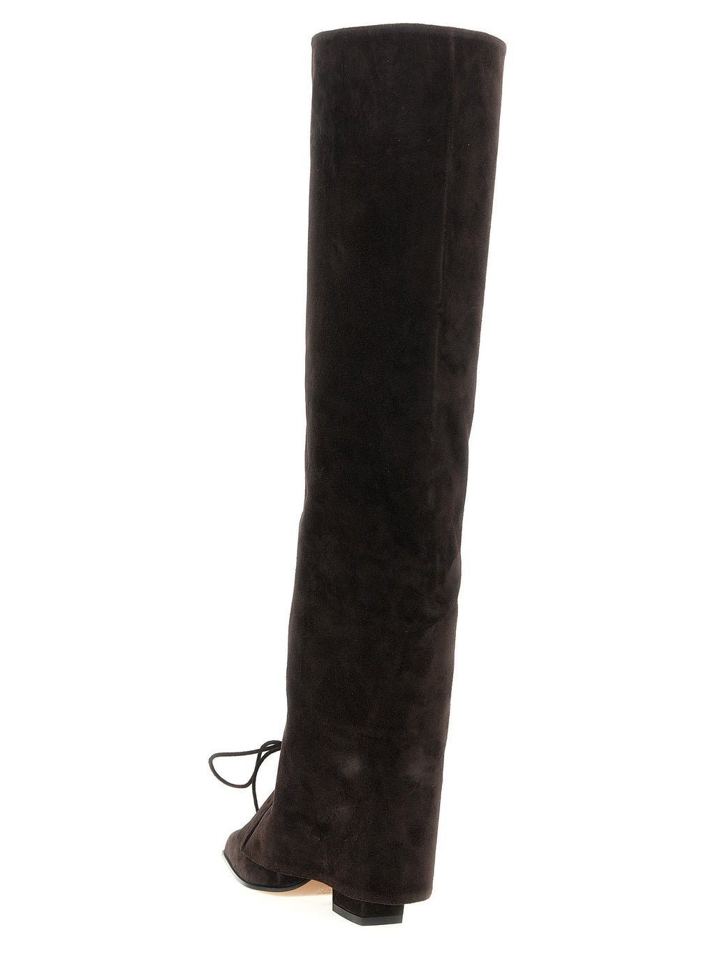 Paris Texas Brown Calfskin Over The Knee