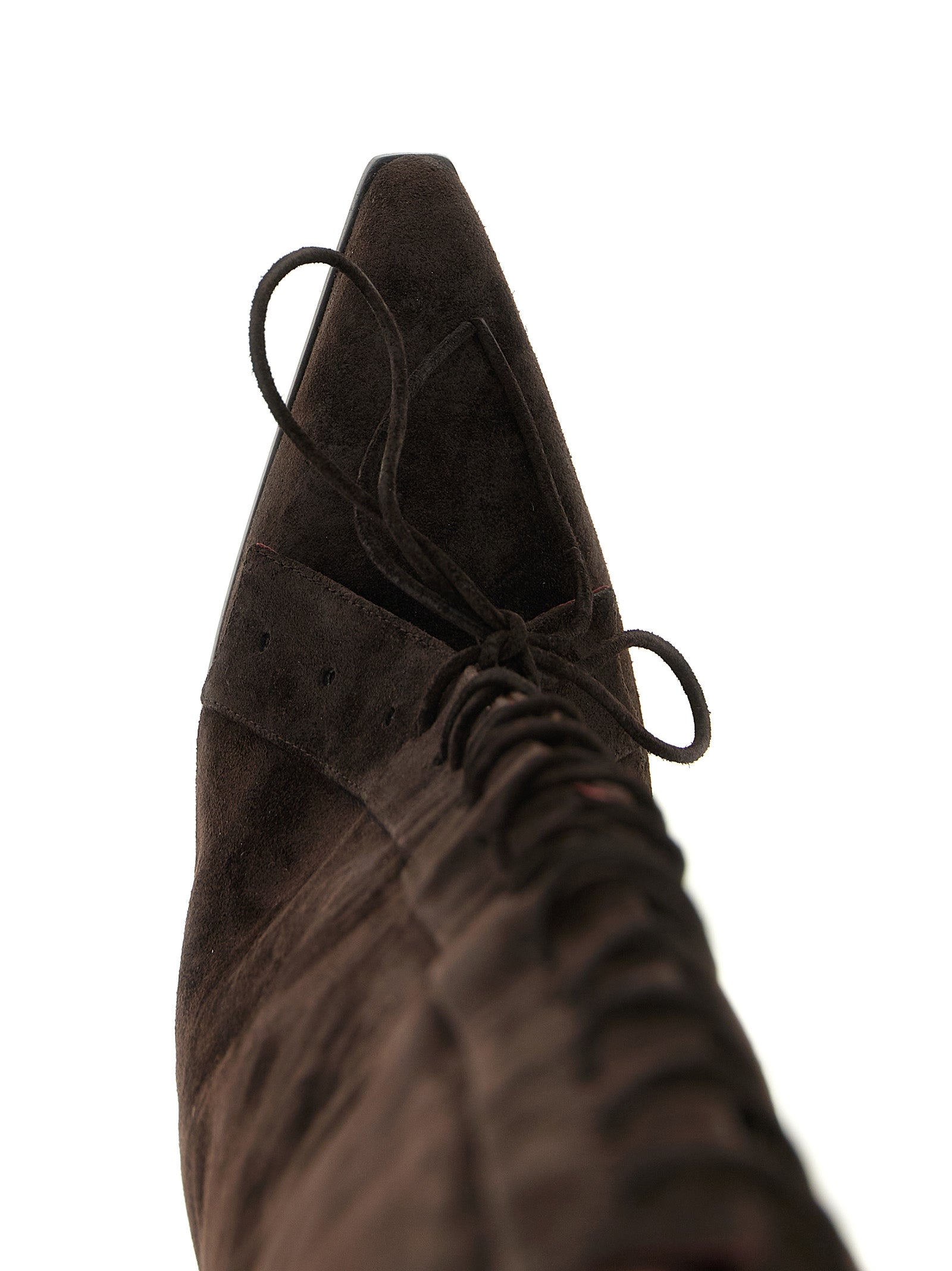 Paris Texas Brown Calfskin Over The Knee