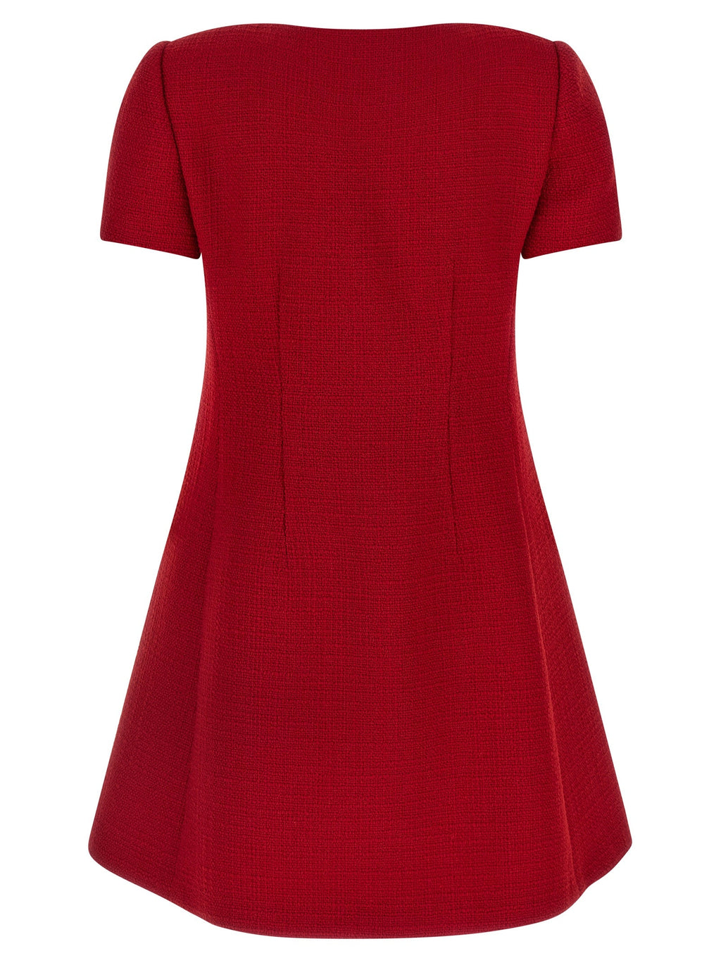 Valentino Garavani Multicolor Virgin Wool Short Dress