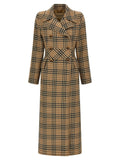 Valentino Garavani Brown Virgin Wool Coat