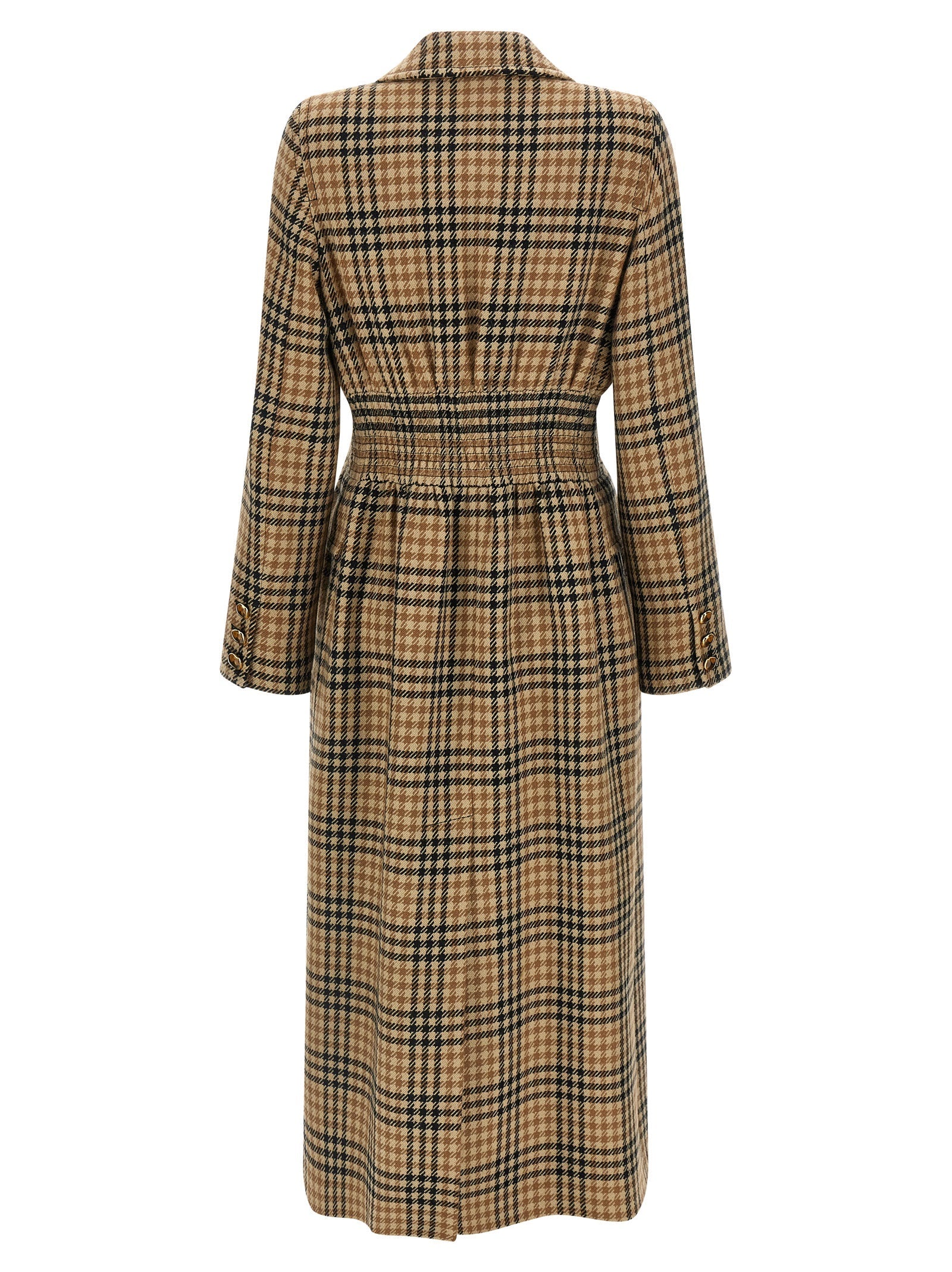 Valentino Garavani Brown Virgin Wool Coat