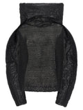 Issey Miyake Black Wool Sweatshirt