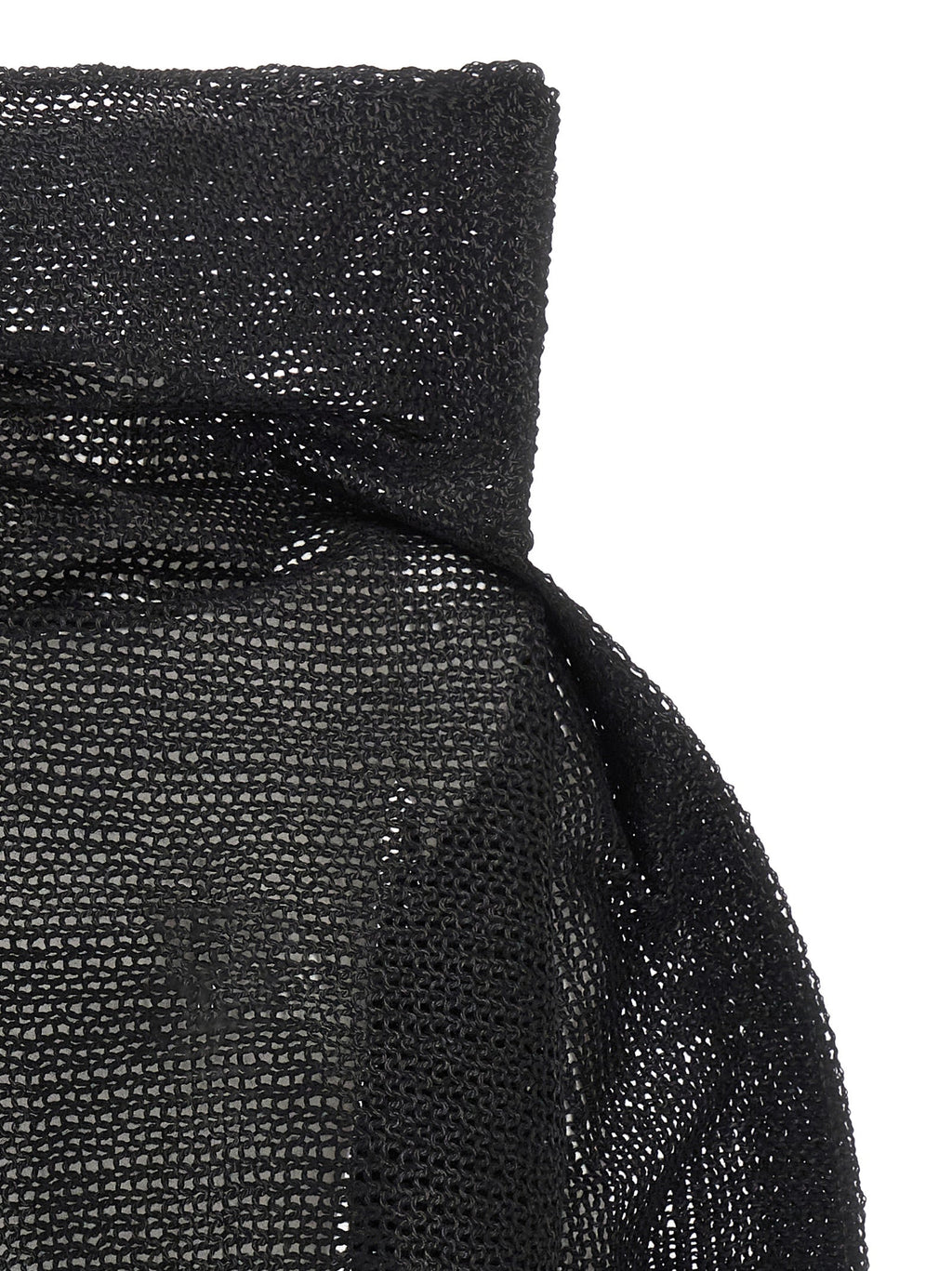 Issey Miyake Black Wool Sweatshirt