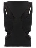 Rick Owens Black Wool Tank Tops