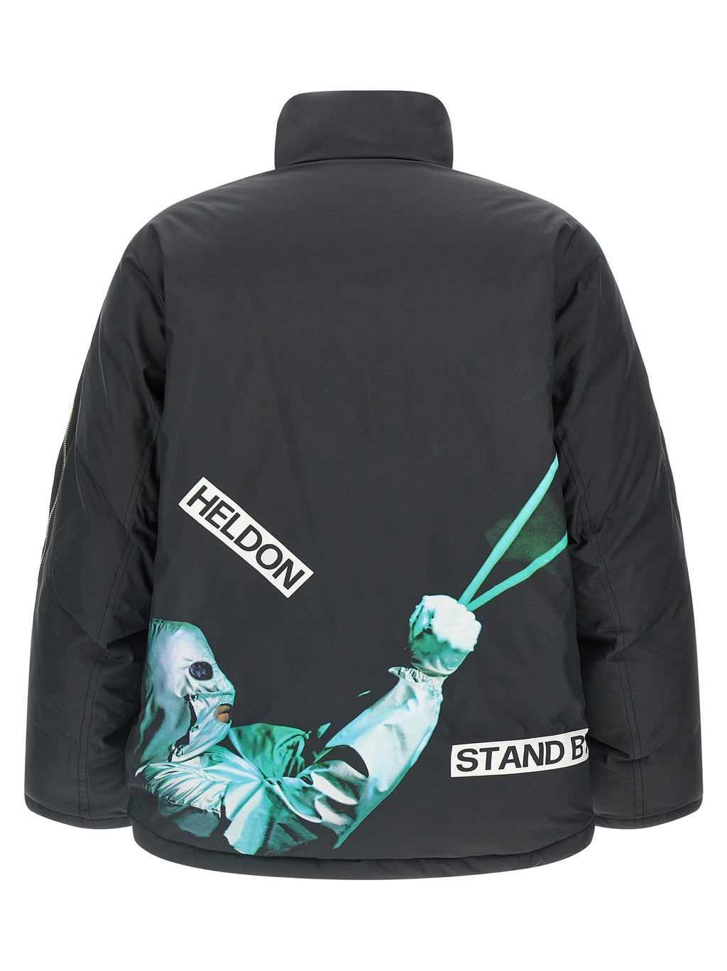 Undercover Black Polyester Shell Jacket