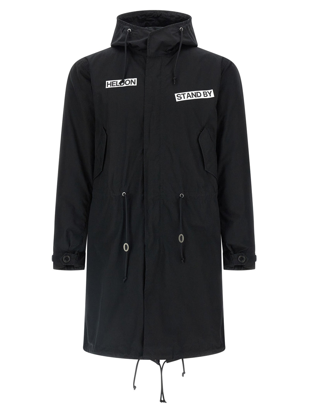 Undercover Black Cotton Parka