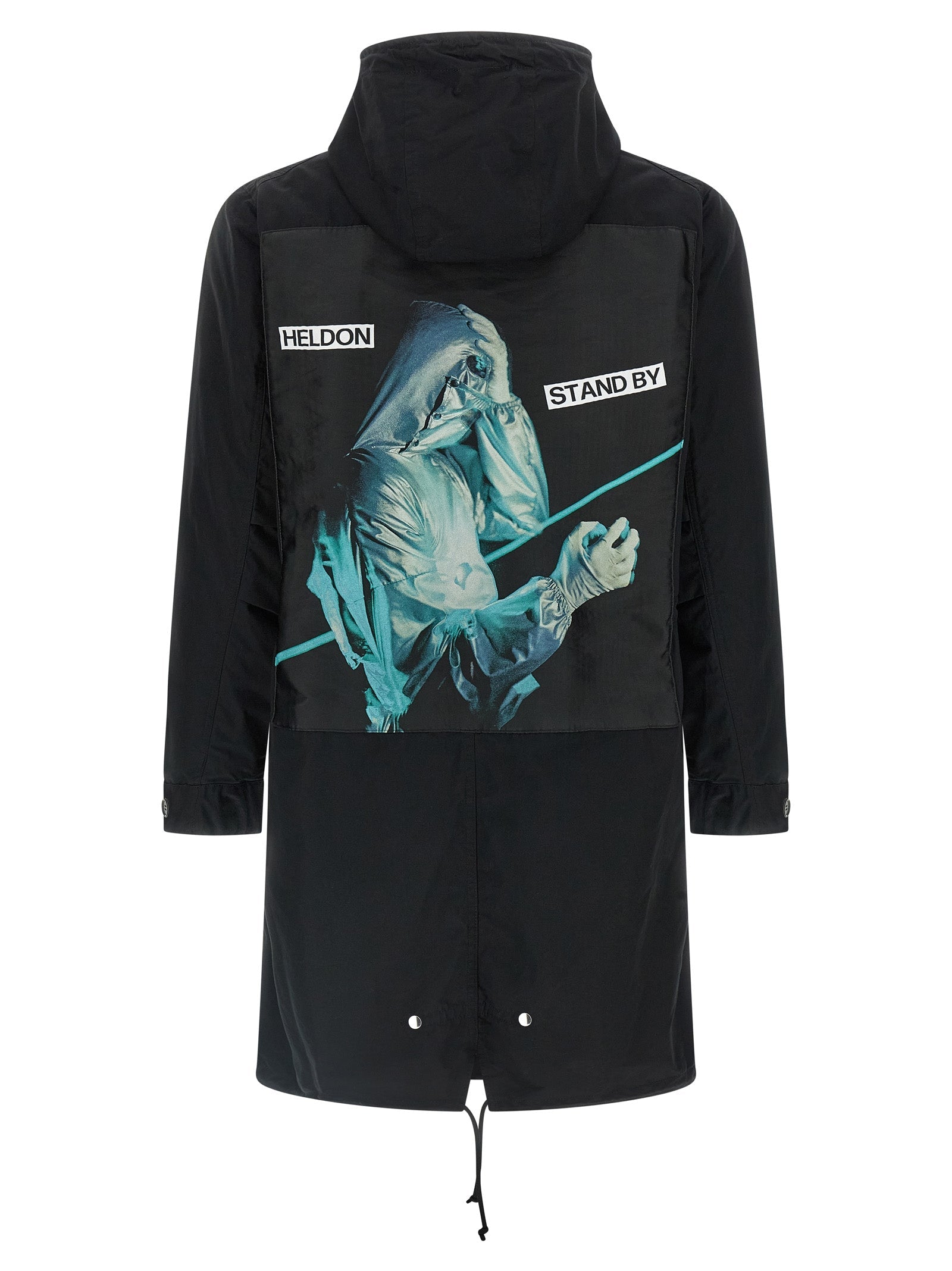 Undercover Black Cotton Parka